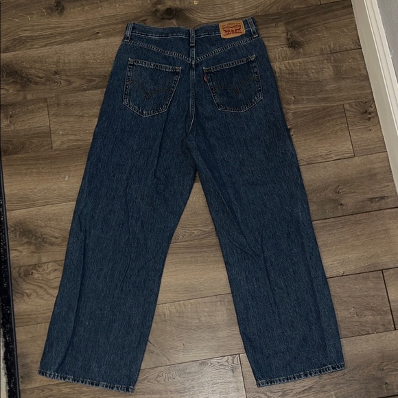 Levi's Dark Blue High Rise Jeans - Picture 4 of 5